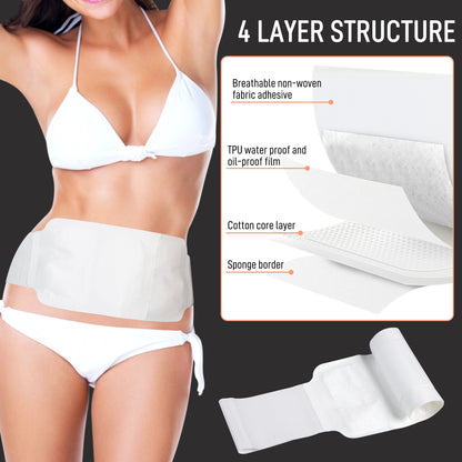 Disposable Belly Oil Wrap